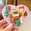 Stylish Festive Cartoon Kids Rings Assorted Open Rings for Christmas and Celebrations Toddler Holiday Jewelry