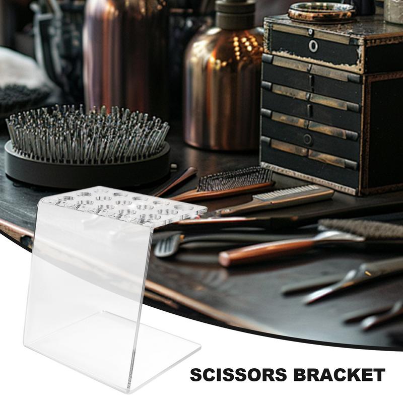 

Barber Shop Scissors Stand Storage Holder For Hair Shears 15-Hole Design Scissor Barber Tool Holder For Professional Hairdresser United States