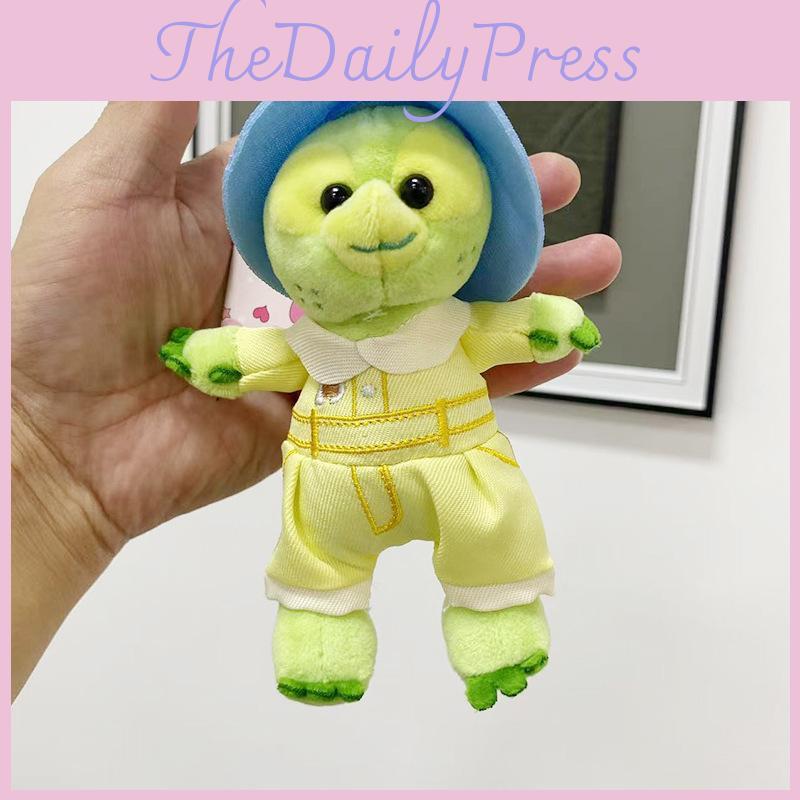 Soft Short Plush Turtle Doll Keyring Charming Accessory For Bags And Keychains