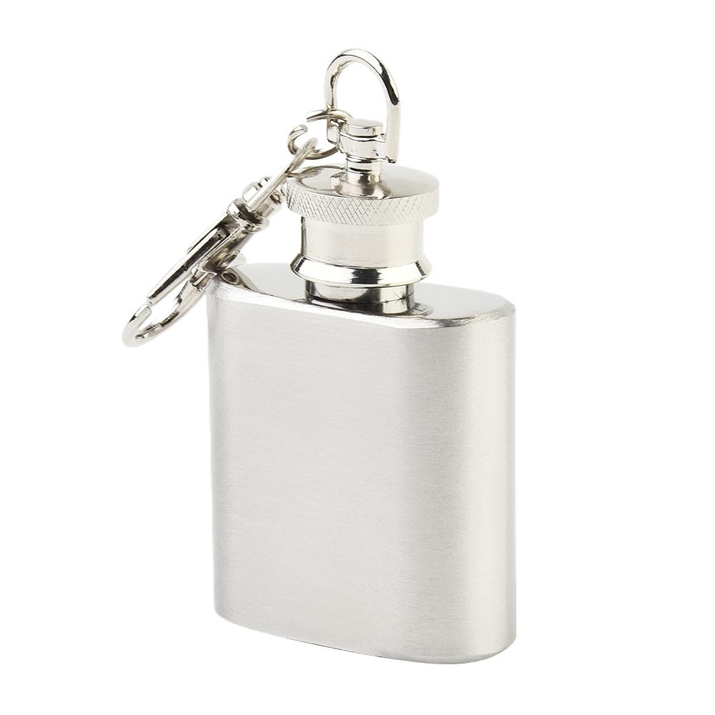 Unbreakable Stainless Steel Flask Pocket Wine Bottle with Leak Proof Cap