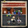 Keeppley Building Blocks Detective Conan Mouri Detective Office Three-story Patchwork Toy Model Ornaments Christmas Gifts