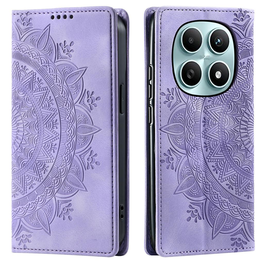 Dla Xiaomi Poco M8 5G/Redmi Note 15 5G (Światowy) Etui Zamykane Magnetycznie Skórzane Etui na Telefon Wzór Nadrukowany