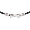 Colantotte Magnetic Necklace TAO Slim RAFFI mini Silver LL size (Silver, (51cm))