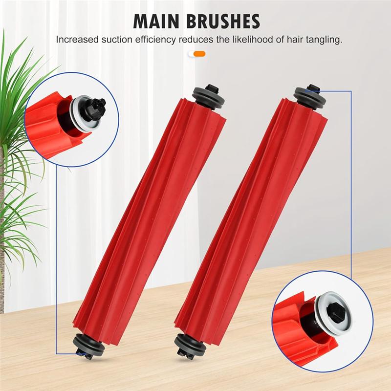 A65T-Für Roborock Q Revo S/Qrevo Plus/Qrevo Pro/Qrevo Maxv Saugroboter Hauptseitenbürsten Hepa-Filter Mopptuch Staubbeutel