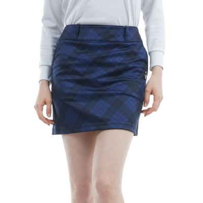 Viva Heart Golf Size 40 Women's Skirt, Fleece-Lined, Windproof, Water-Repellent, 4-Way Stretch, Blue, (01272040)