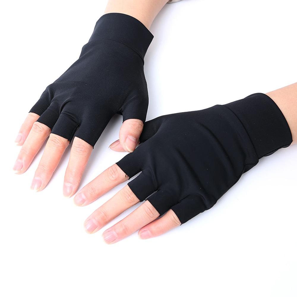 Anti-UV Arthritis Therapy Gloves Elastic Cycling Driving Gloves Magnetic Gloves  Running Sports