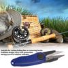 Shrimp Shaped Fishing Line Scissor Fishing Tackle Fold Scissor Fishing Line Cut Clipper