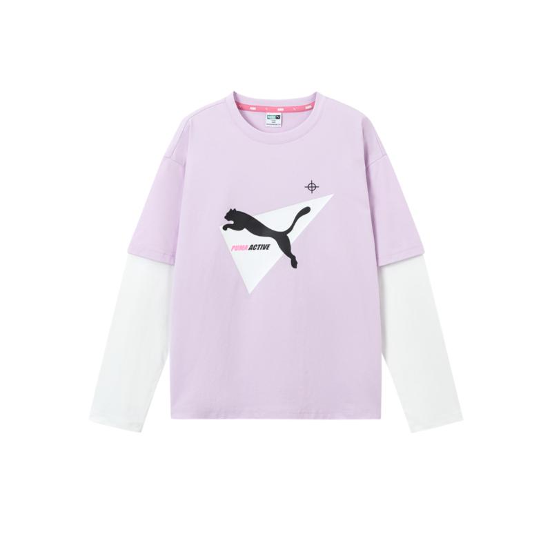 PUMA Kids T Shirts Crew Neck Thin 353325100204-70001 120