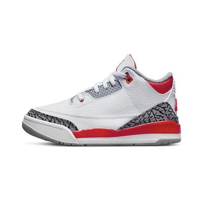 Air 3 Retro PS Fire Red 2022 Barn Sneakers White Cement-Grey Black DM0966-160