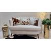 (Pack of 3) Cowhide Pillow Cover Brown & White Cowhide Cushion Natural Hair On Throw Cushion Pillow Genuine Cow Hide Real Original Skin Leather Pillow