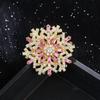 Spilla Fiocco di Neve di Alta Gamma: Spilla Corsage 3D per Abiti e Cappotti