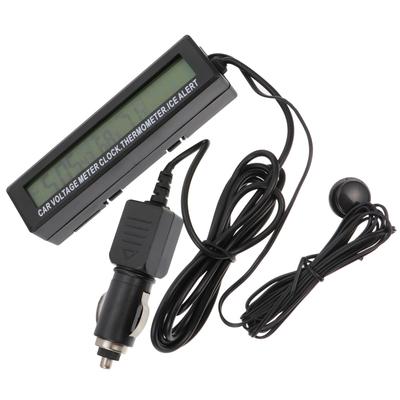 UTHCLO Car Digital Clock, Temperature Monitor, Voltage Monitoring Device, Large