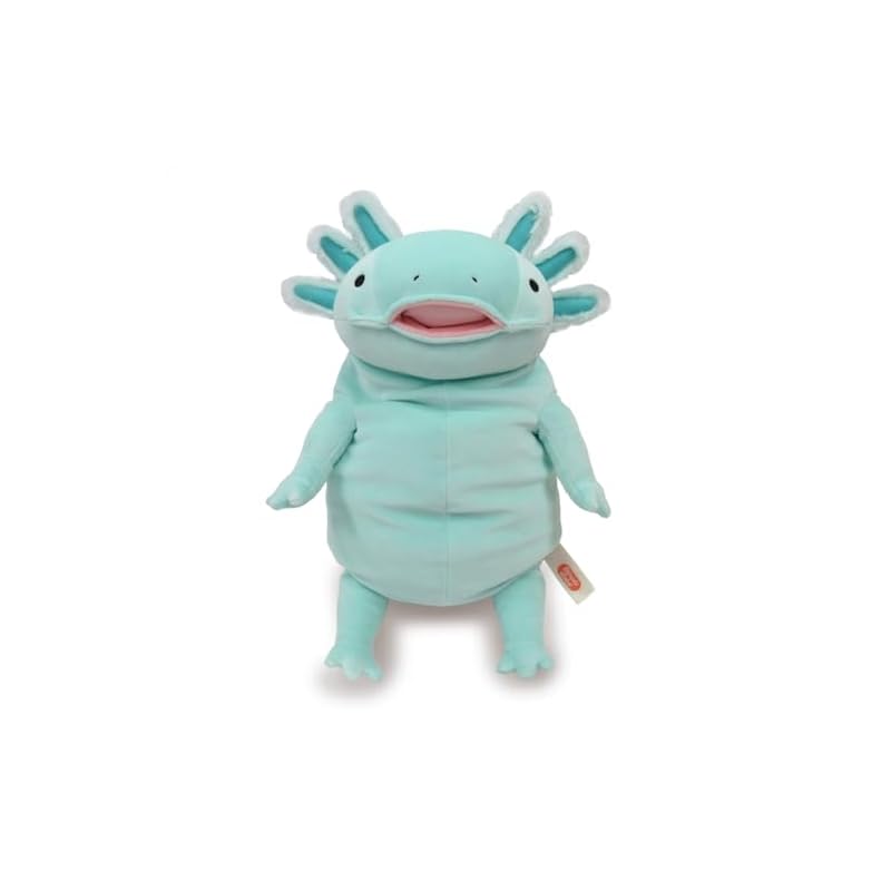 Shinada Global Mochi Series Mochiupa Pastel Mint (Large) 22 X 22 X 30cm Plush Axolotl Animal MOUP-0350PM