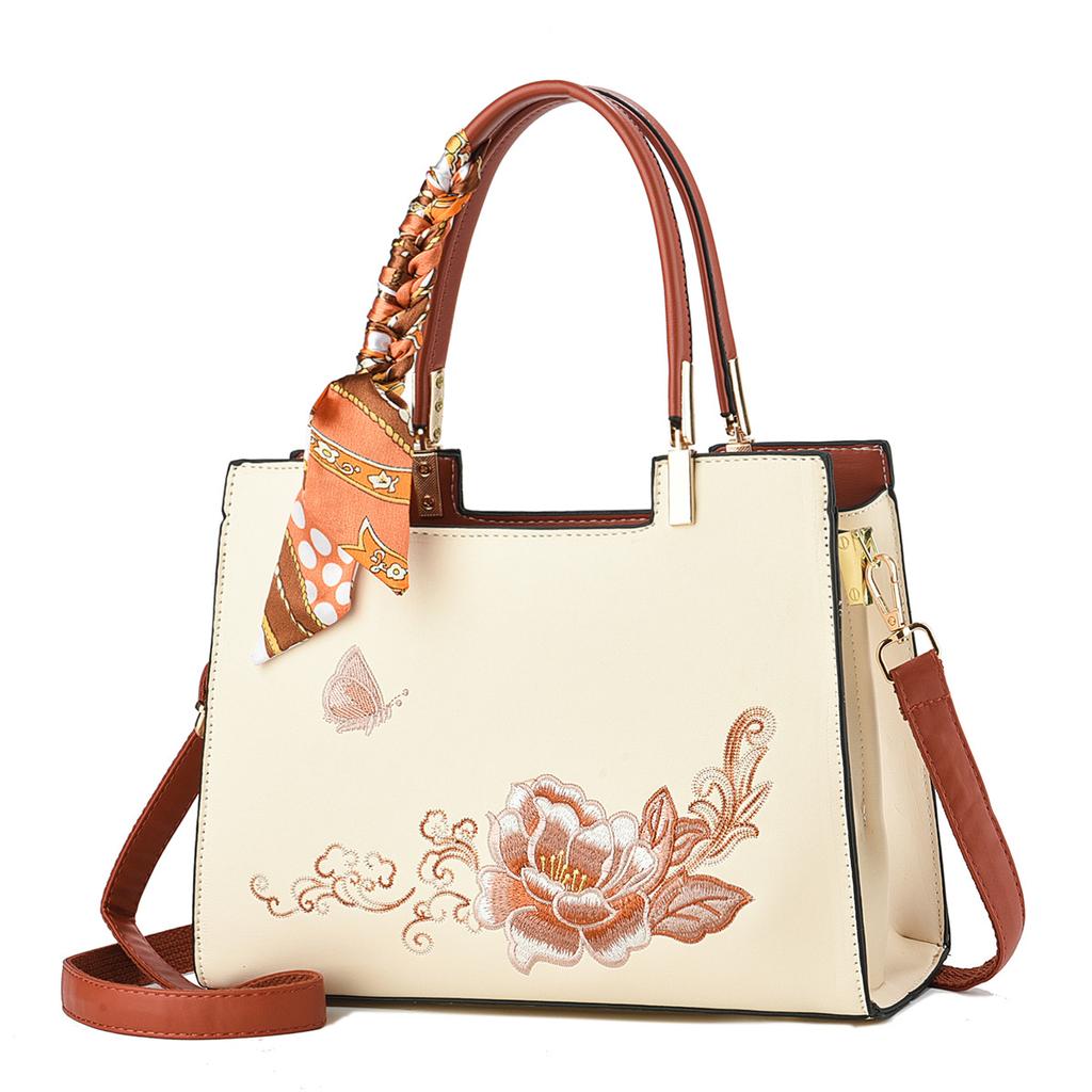 Geschenktasche Handtasche neu Messenger große Kapazität Atmosphäre Dame mittleren Alters gibt Muttertasche Geburtstag Damentasche Hochzeit