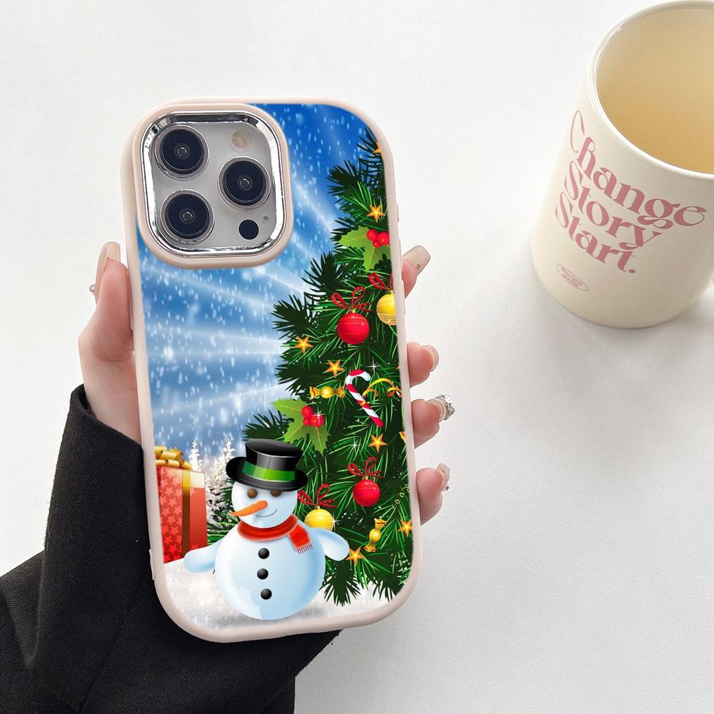 N118 Новогодний Веселый Рождественский дизайн Мягкие чехлы для телефонов Samsung S24 S23 — фото 20