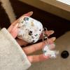 Ins Korean Graffiti Cartoon Cat Pony Suitable for AirPods4 Protective Case AirPods3rd Generation Earphone Cover Apple Airpodspro2 Second and Third