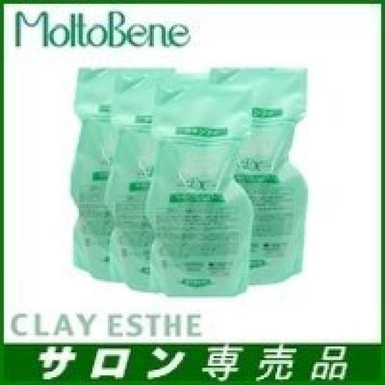 

MoltoBene Clay Esthe Шампунь EX 1000 мл x 4 флакона рефилл