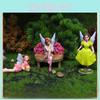 Blumenfee Harz Mini Gartendekoration Mit Feen- Und Zwergfiguren Für Zuhause Und Festliche Veranstaltungen
