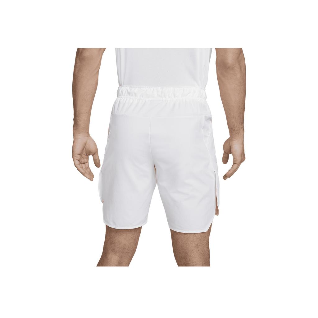Nike Solid Color Brand Logo Lace-Up Shorts Men shorts White DD8331-100