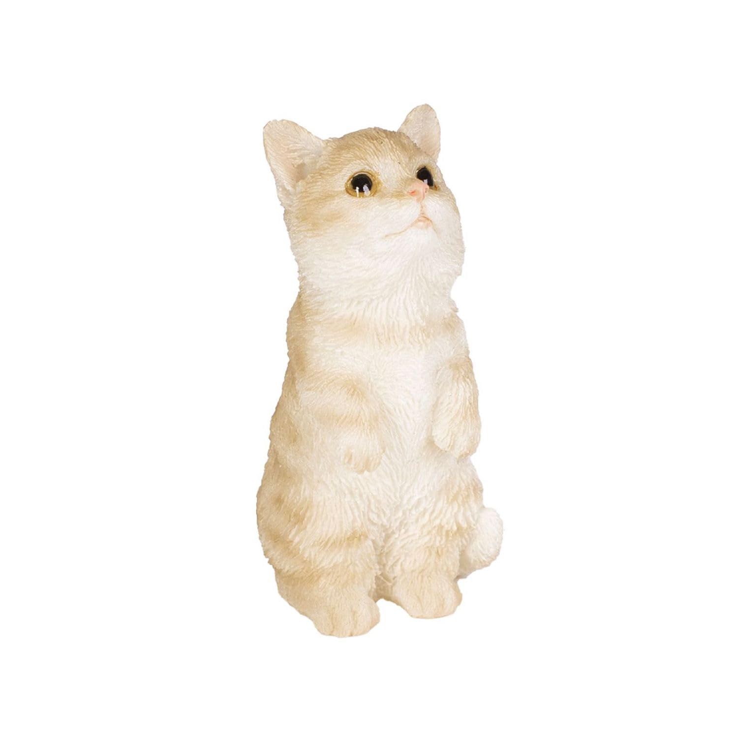 

Ubia Standing Munchkin 3 x x 6 cm Doll Figurine Ornament Animal Garden Decoration Cat H24020 (Mini) 2.5