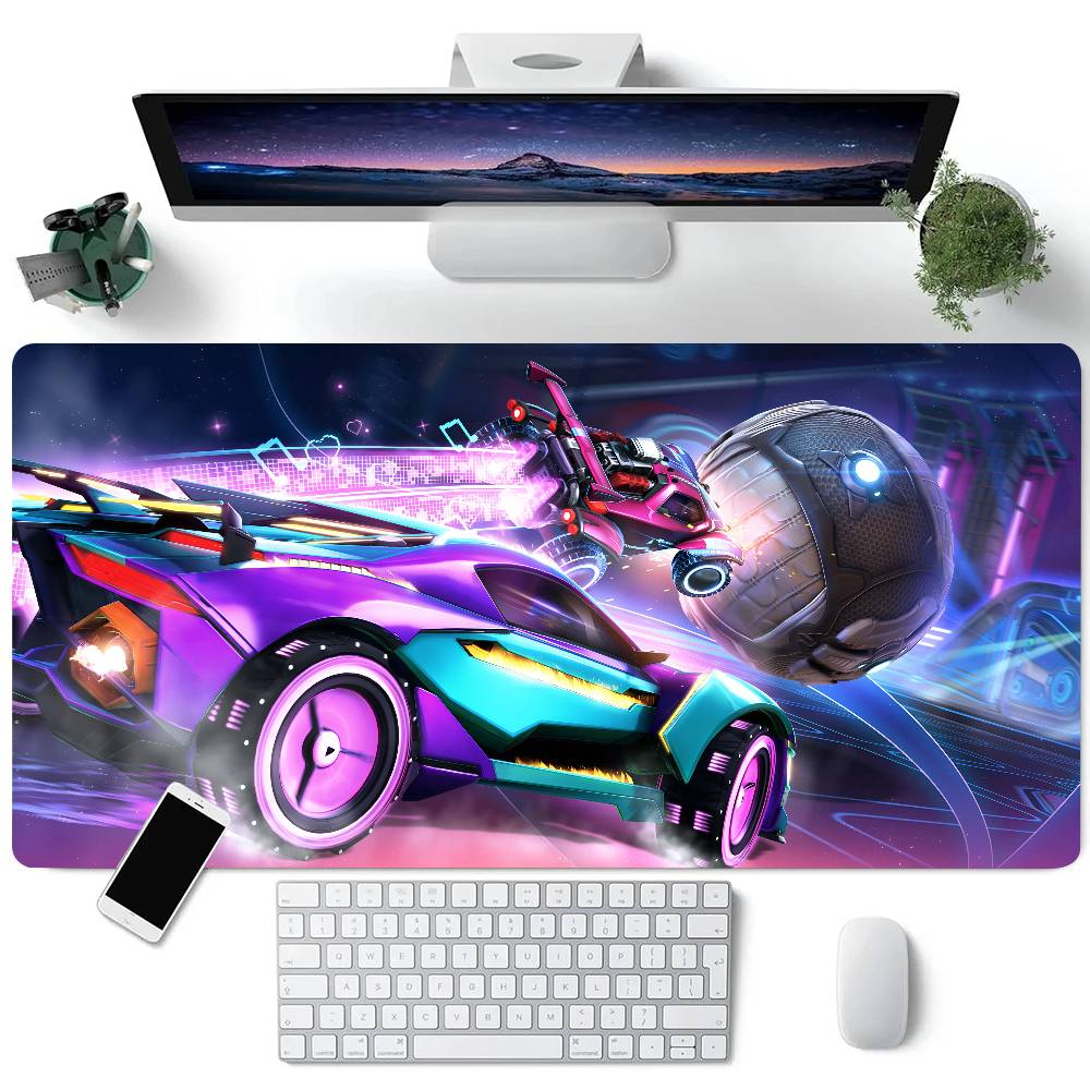 Rocket League Sideswipe Mousepad Large Keyboard Desk Mat Gaming Mouse Pad LockEdge Non-slip Mat LE600x300x2mm