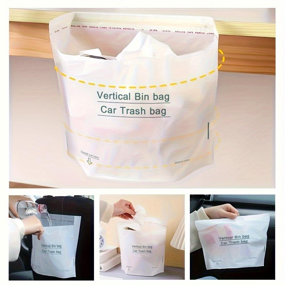 Car Trash Bags, Vomit Bags, Size 8.07 Inches X 9.84 Inches. These Bags Are Upgraded and Reinforced for Durability