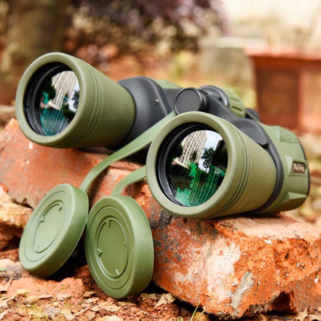 Telescopes Hd Binoculars Compact Wild Field View Prism Low-light Vision For Wildlife Watching Powerful Binoculars