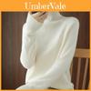 Girls Knit Sweater With Turtleneck Thick Wool Warm Casual Wear For Fall Winter