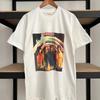 Vintage 80s The Kinks Record Mirror Album Promo White T Shirt Gr L Vintage Breathable Casual Soft Top For Everyday Wear