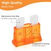 100/200Pcs Car Blade Fuse Assortment Kit Auto Truck Automotive Medium Small Sizes Mixed Motorcycle Circuit Fuse With Box 2A-35A Fuse Holders1