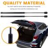 2Pcs Rear Trunk Tailgate Boot Glass Gas Spring Shock Lift Strut Struts Support Bar Rod For Tucson 2005-2012