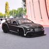 1/24 Bentley Continental GT3 High Simulation Diecast Metal Alloy Model Car Sound Light Pull Back Collection Kids Toy F501