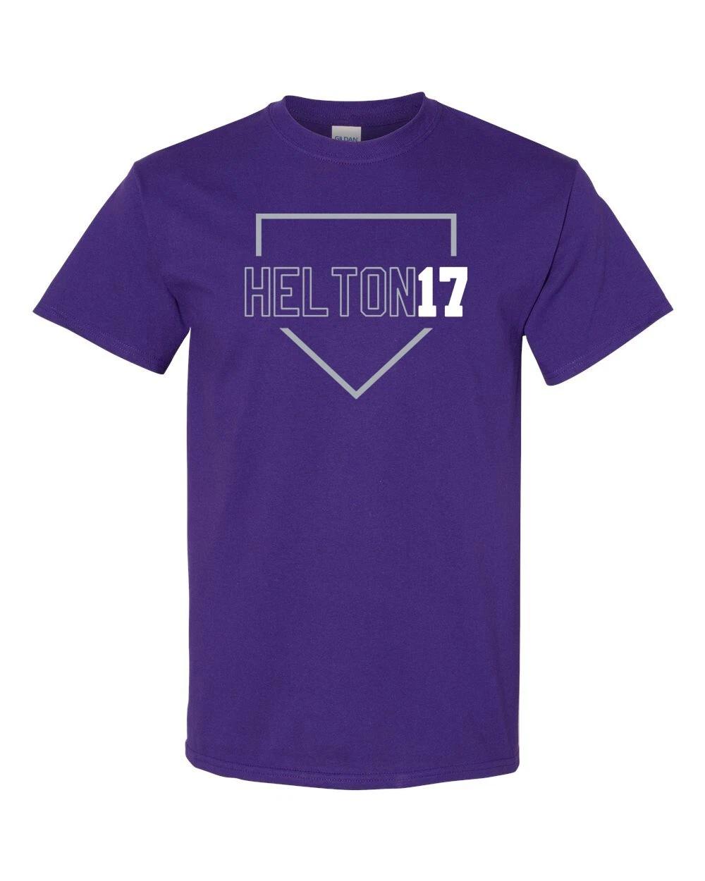 

COLORADO Name And Number Helton #17 Unisex T-Shirt S-XL FREE S&H! L