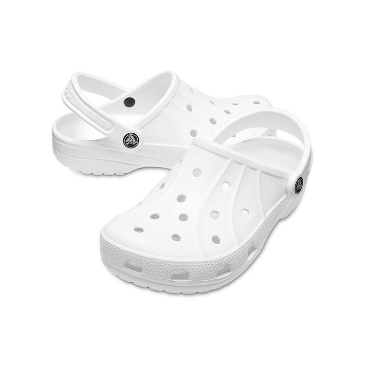 Crocs Ralen Clog EVA Hole Round Toe Beach Sandals Unisex Sandals White 15907-100