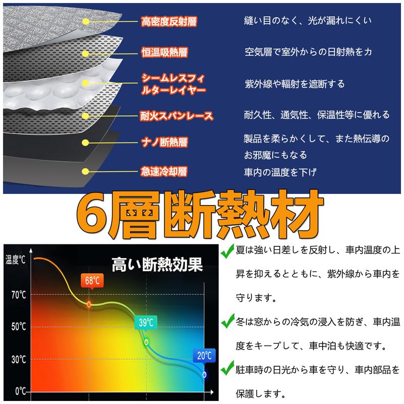 Lexus RX Car Sunshade Full Set for Blackout Car Window Car Outdoor Full Window UV Winter Easy 8 Pieces (2022-Present) Set, Sleeping, Multi-Ply