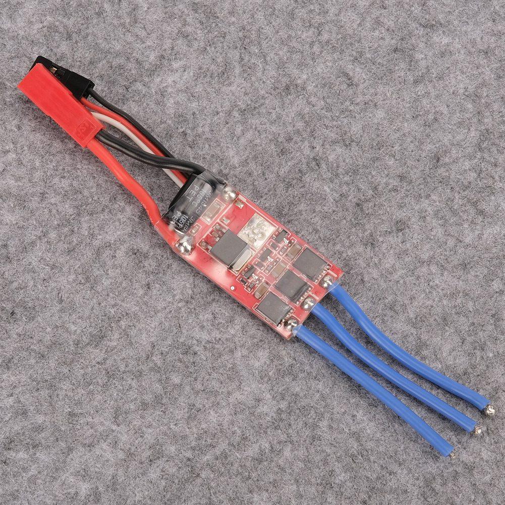 15A 2‑4S ESC Electronic Speed Controller Accessory for 1 28 1 24 RC Car Model