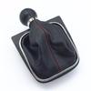 Pommeau de levier de vitesse 5/6 vitesses Soufflet Collier de soufflet Pour VW Golf 6 MK6 R20 Golf 5 A5 MK5 GTI GTD Jetta R32 A6 2004 2005 2007 2008-2014