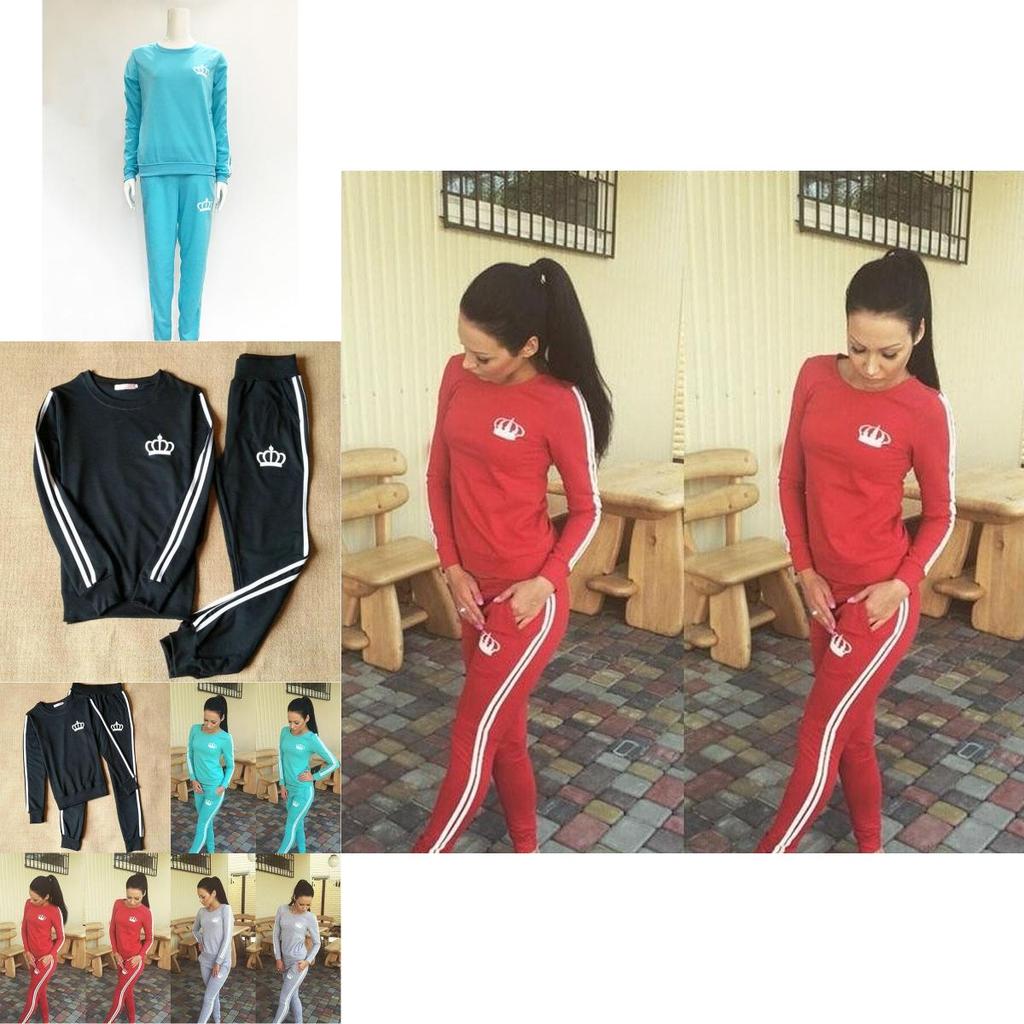 Luxurious Fashion Round Neck Sweater Pants Suit For Women With Timeless Appeal