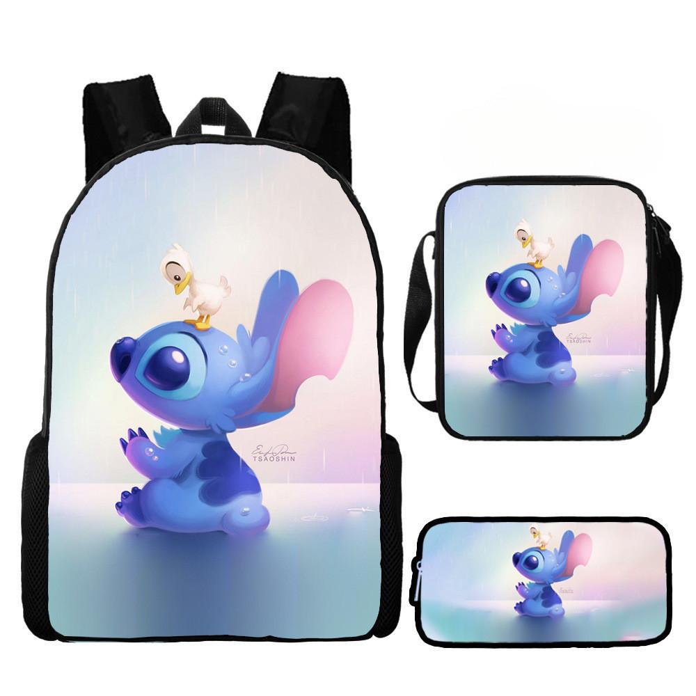 

Kids Lilo Unisex Backpack Set Waterproof Oxford School Activities Outdoor Style I
