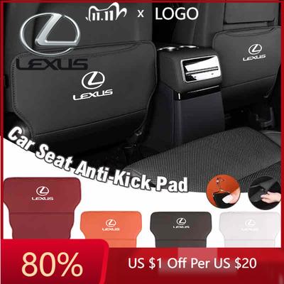 2026 Hot Interior Stickers Car Seat Anti-Kick Pad Seatback Storage Protector Cover Accessories For UX250h RX450h CT200h RX