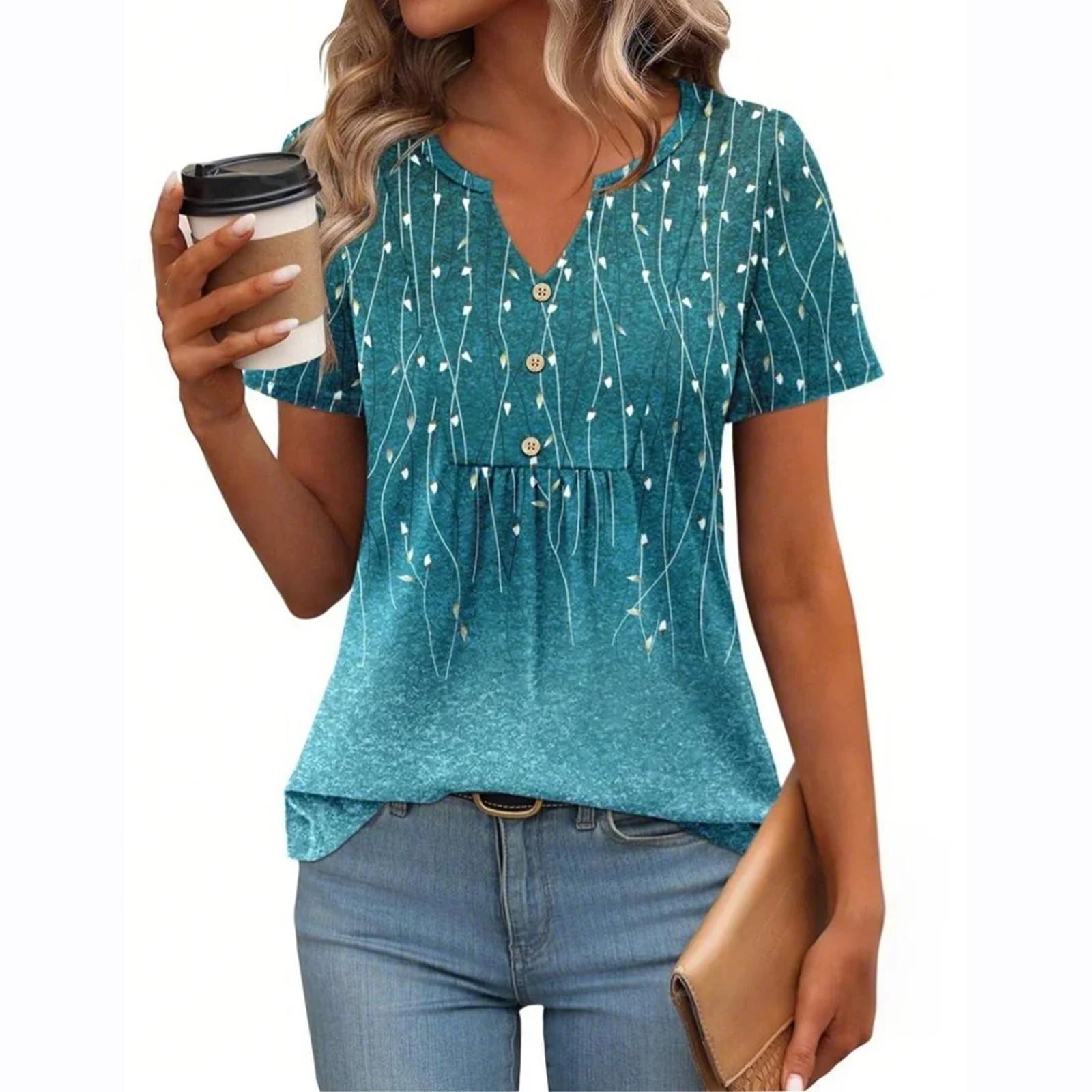 

Женские повседневные свободные рубашки модные топы футболки футболки S