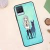Cartoon Doberman Dog Case For Realme C63 C61 C65 C67 C75 C55 C51 C53 C35 C71 11 12 13 14 15 Pro Plus GT6 GT7 Pro