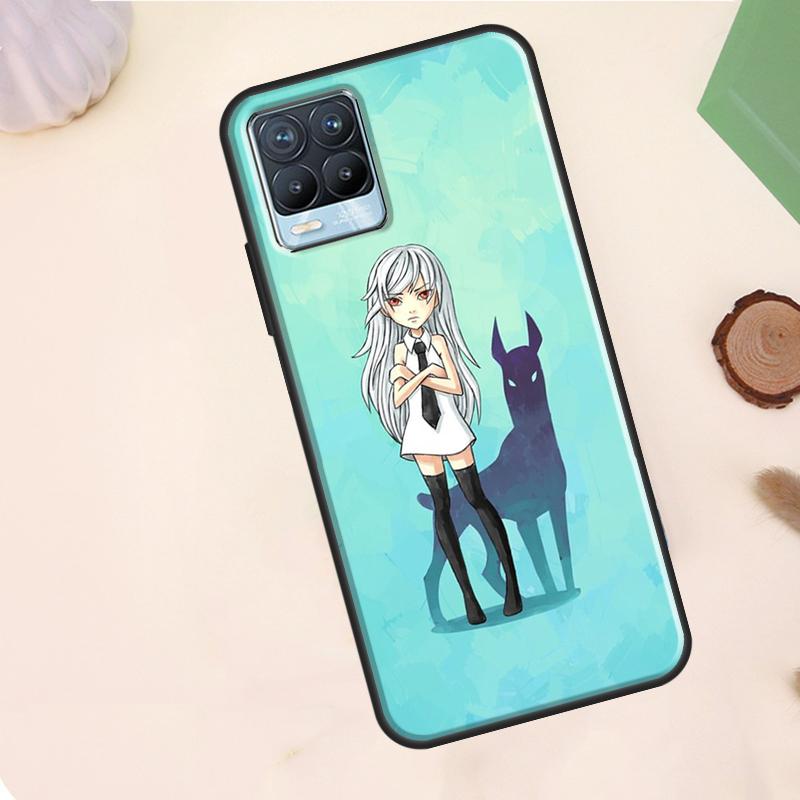 Cartoon Doberman Dog Case For Realme C63 C61 C65 C67 C75 C55 C51 C53 C35 C71 11 12 13 14 15 Pro Plus GT6 GT7 Pro