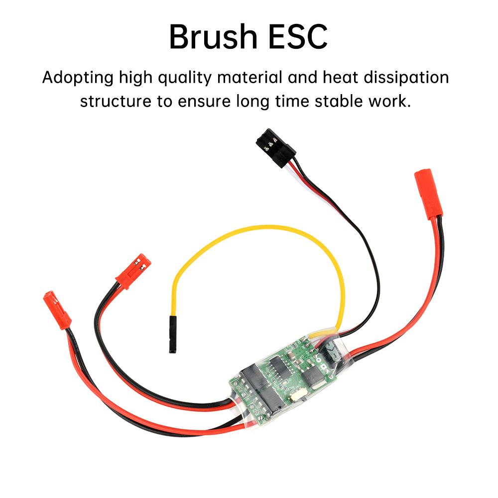 Dual-way Bidirectional Motor Speed Controller 2S 3S ESC Brush Motor Governor for UAV DIY RC  Ship Tank Track Vehicle 6V-14V 5A