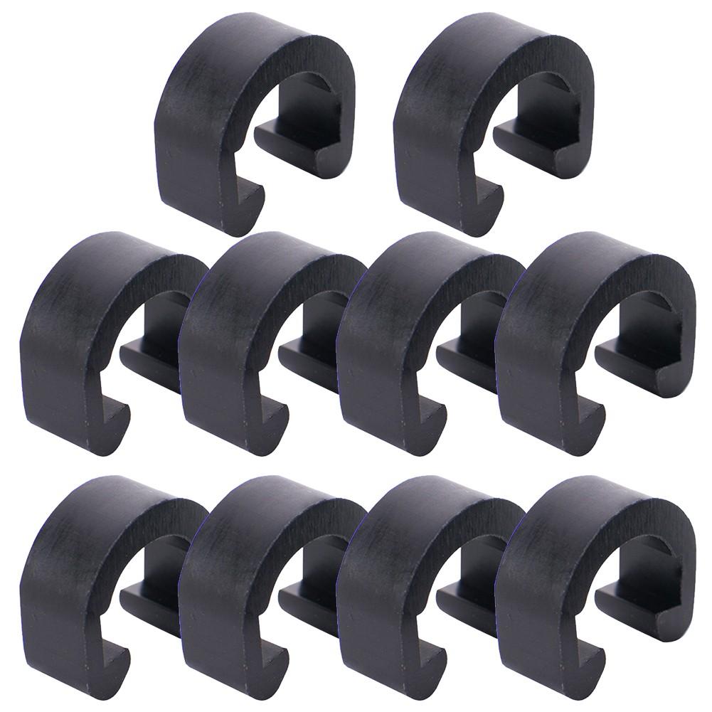 

Line Pipe Fixing Wire C Buckles Oil Pipe Set 10pcs