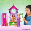 Mattel Disney Princess Rapunzel Story Tower Castle Playset Dollhouse (Dolls sold separately) Pretend Play for Girls Ages 3+ Pink JGR71