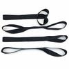 6pcs 15.9inch/40.5cm Soft Loop Tie Down Straps For Securing Cargo ATV UTV Motorcycles Scooters Dirt Bikes Lawn Garden Equipment