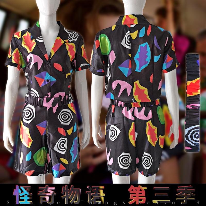 Qinghe Strangers Strangestory3 Eleven jumpsuit short-sleeved long-sleeved shirt series cos