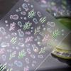 SKY Ocean Fish & Seaweed Nail Art Stickers - Jelly Shell & Bubbles Design