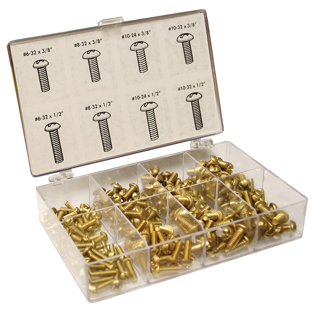 Jones Stephens J40153 200 PC Bibb Screw Kit - N/A
